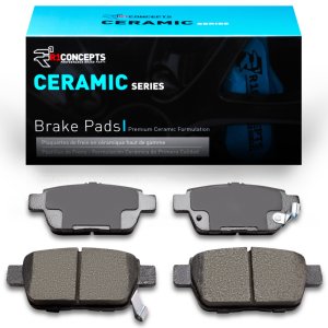Acura TL Brake Pads - Rear - R1 Concepts - Ceramic - `06-`14